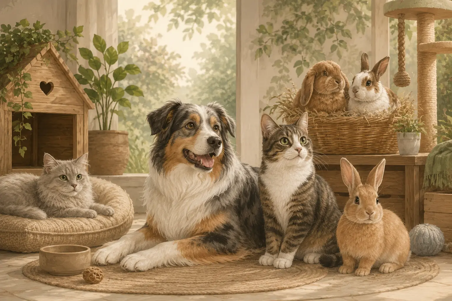 Élevage professionnel d’animaux de compagnie